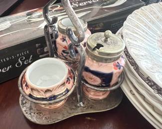 Ceramic Condiment Set – Vintage Kitchenware