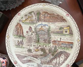 Decorative Plate – Multicolor Scenic Design