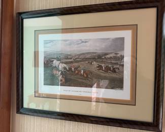 Framed Landscape Print – Vintage Artwork