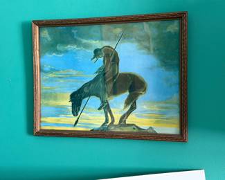 Horse Painting – Framed Equestrian Wall Art