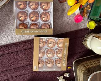 Glass Ornaments Set – Decorative Balls