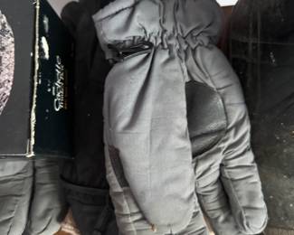 Winter Gloves – Gray Insulated Gloves