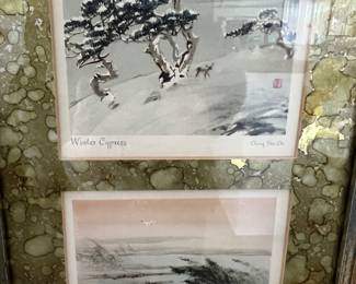 Framed Botanical Artwork – Nature Prints