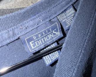 Basic Editions Shirt – Blue Button-Up