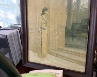 Framed Vintage Print – Classic Wall Art