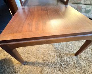 Mersman Mid Century Step End Table – Two Tier Wood Side Table