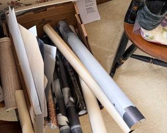 Rolled Posters & Art Prints Lot – Assorted Sizes and Designs