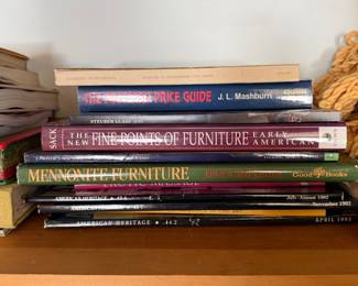 Antique & Furniture Books Lot – Price Guide, Early American, Glass