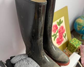Rubber Boots – Black Waterproof Boots