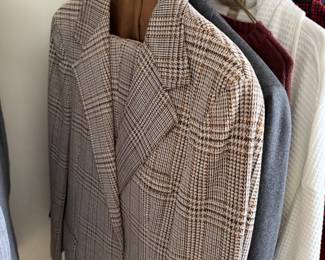 Men’s Blazer – Patterned Suit Jacket