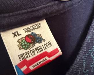 Fruit of the Loom T-Shirt – XL Cotton Tee