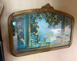 Vintage Wall Mirror – Ornate Gold Frame