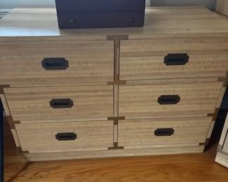 Campaign style desk set