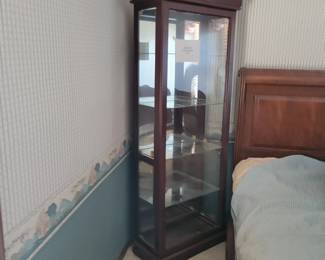 Tall Glass Curio Cabinet
