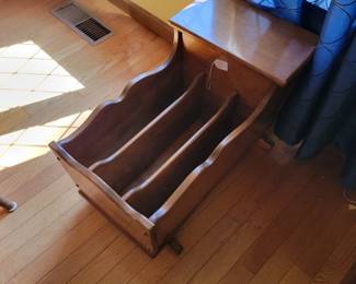 Vintage Magazine Rack