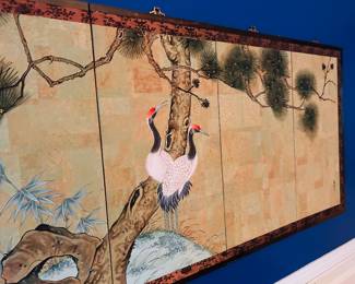 Byobu - East Asian Printed screen art