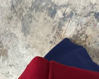 Abstract Color Block Textile Art