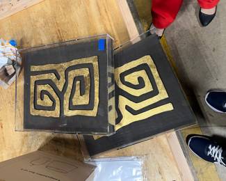 Abstract Spiral Wall Art