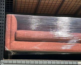 Article Sven Napa Rust Tufted Fold-out Sofa Bed