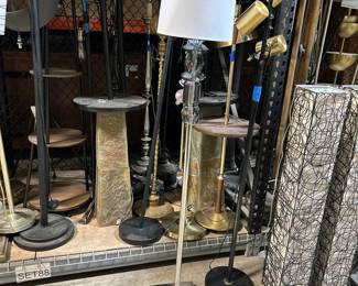 Assorted Floor Lamps, including Stiffel and Brass styles