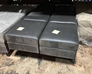 Commercial Grade Black Vinyl Bench Seat Cushion