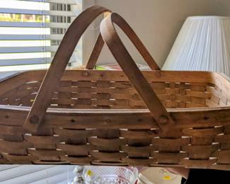 Longaberger Hand-Woven basket