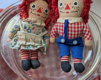 Knickerbocker Toy Company  Raggedy Ann and Andy
