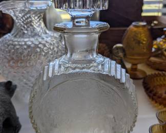 Paden City Decanter(etched)