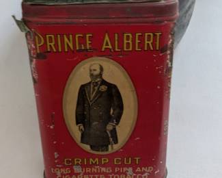 Vintage Crimp Cut tobacco tin