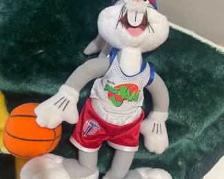 Vtg Bugs Bunny Space Jam Plush