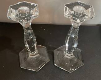 Crystal Candlesticks