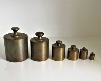 Antique Apothacary/Pharmacy Weights