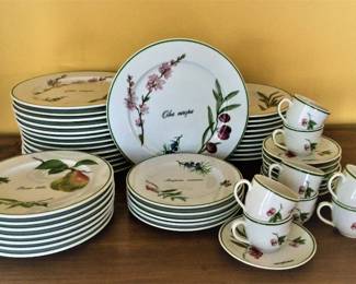 Vintage Apilco Elysian Garden 