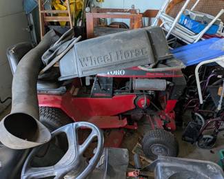 Riding lawn mower (toro not working)