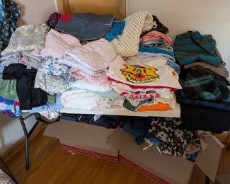 Vintage clothing from 50's through 90's.