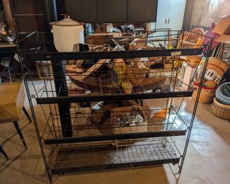 Vintage wood and arts and crafts projects, vintage shelving