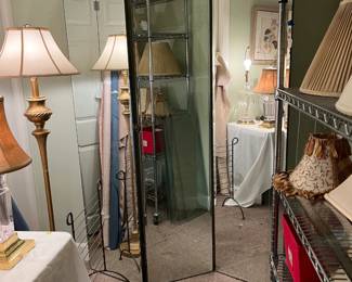 Glass Folding Screen