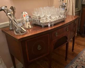 Antique Georgian Mahogany Sideboard