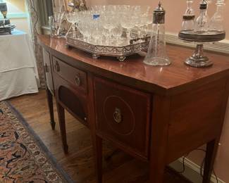 Antique Georgian Mahogany Sideboard