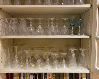 Glassware and Cookbooks