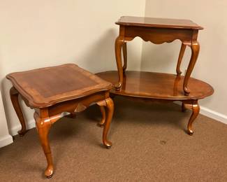 3 Wooden Tables