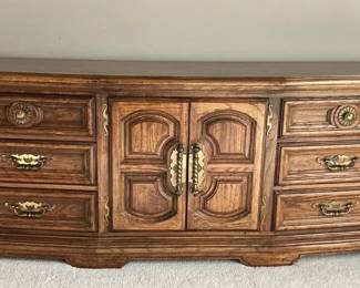 Vintage Wood Dresser