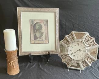 Wall Clock And Decor