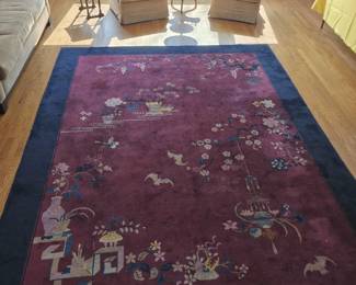 010 – Art Deco Chinese Rug 11.5' x 9'