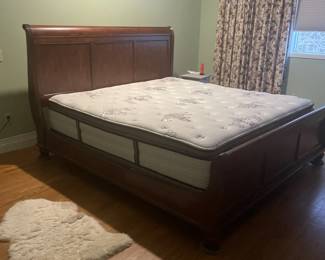 027 – Paul Rich Sleigh Bed (King)