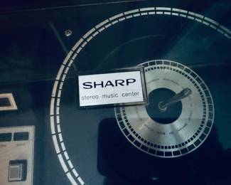Sharp turntable/ combo