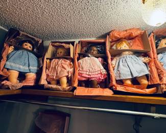 Madame Alexander dolls, new in box