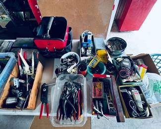 Vintage hand tools galore!