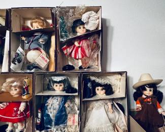 Madame Alexander dolls, new in box