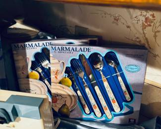 Marmalade 20 Piece Stainless Steel Flatware Set Service for 4 Tray (2 sets)